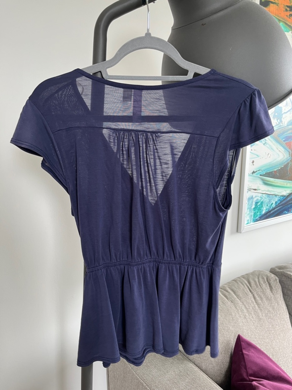 Alfa Purple Shirt - Picture 3 of 4